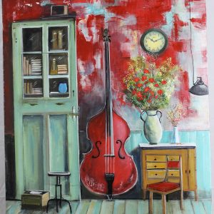 #Vendu:Le salon et la musique "la contrebasse"