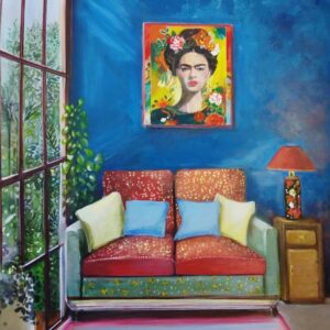 #Disponible: Série : Le salon l' icone de légende " Frida Kahlo "